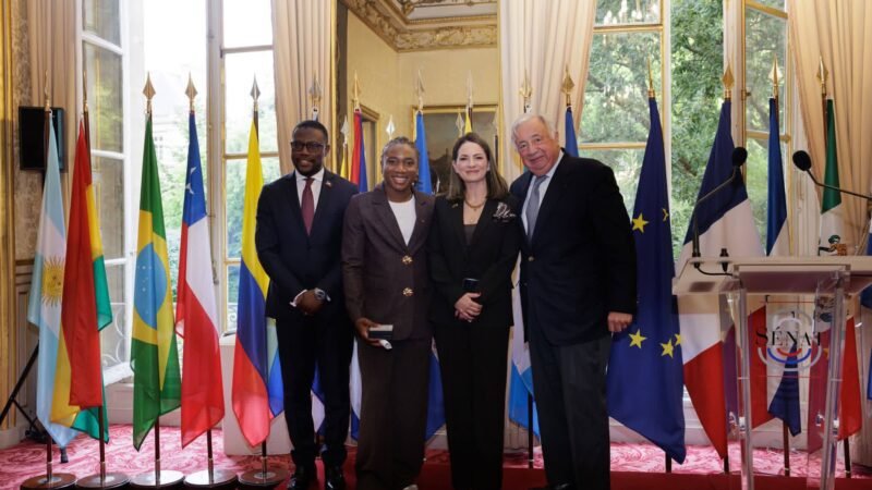 Melchie Dumornay honorée par le Sénat français pour son parcours exceptionnel