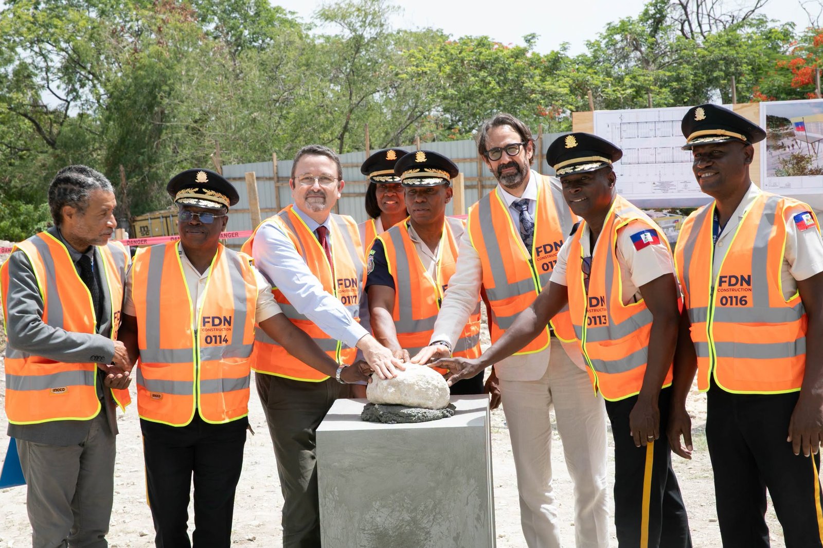 Haïti : Le PNUD et le Canada lancent la construction d’un nouveau bâtiment de formation à l’École nationale de police