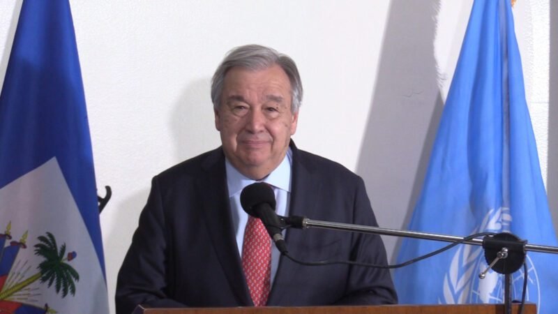 António Guterres attendu en Haïti pour une visite de solidarité face à la crise sécuritaire