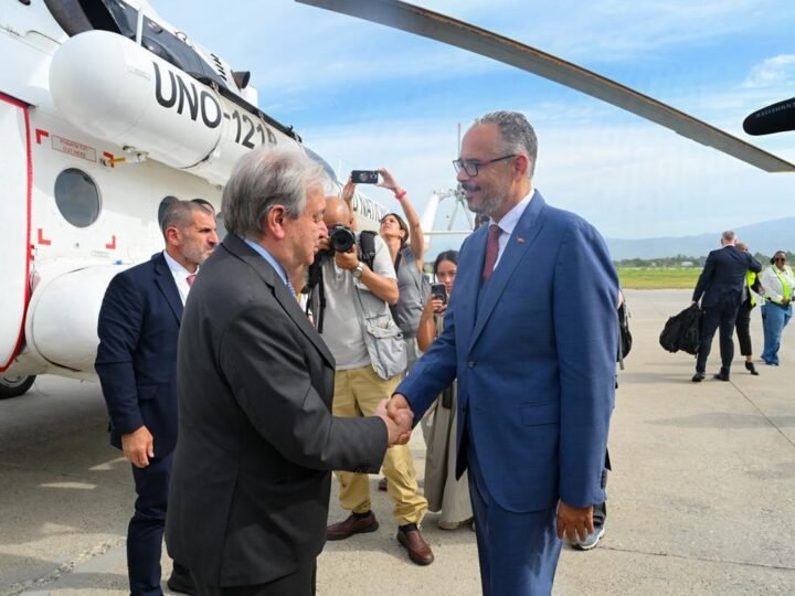António Guterres en visite en Haïti : l&rsquo;ONU réaffirme son soutien face à la crise sécuritaire et humanitaire