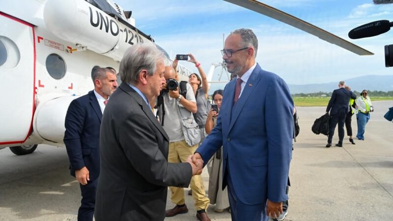 António Guterres en visite en Haïti : l&rsquo;ONU réaffirme son soutien face à la crise sécuritaire et humanitaire