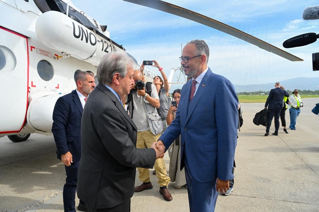António Guterres en visite en Haïti : l&rsquo;ONU réaffirme son soutien face à la crise sécuritaire et humanitaire