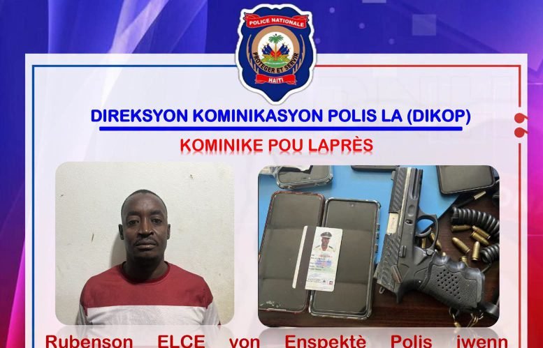Haïti – Gangs : Un inspecteur de la PNH arrêté pour son implication présumée dans un réseau de kidnapping