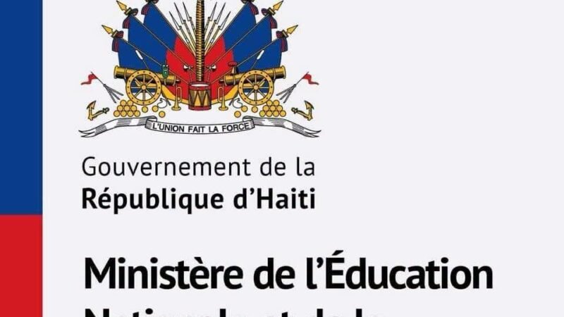 Haïti – Opportunités : Le MENFP recrute 25 formateurs et 50 facilitateurs en santé mentale pour renforcer l&rsquo;accompagnement psychosocial dans les écoles