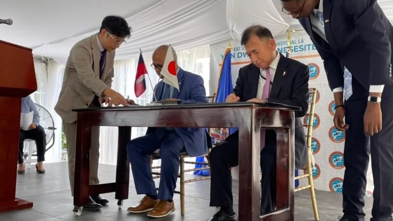 Haïti – Coopération : le Japon accorde une nouvelle subvention de près de 3 millions de dollars pour moderniser le système d’identification