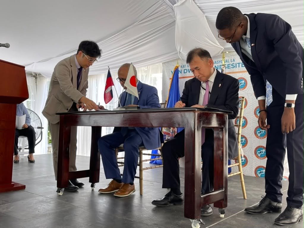 Haïti – Coopération : le Japon accorde une nouvelle subvention de près de 3 millions de dollars pour moderniser le système d’identification