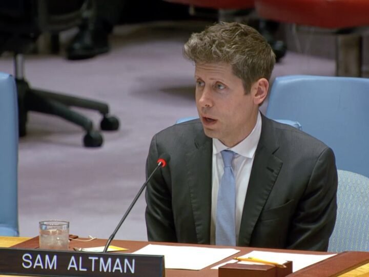IA et sécurité internationale : Sam Altman alerte le Conseil de sécurité de l’ONU sur l’accélération de l’intelligence artificielle